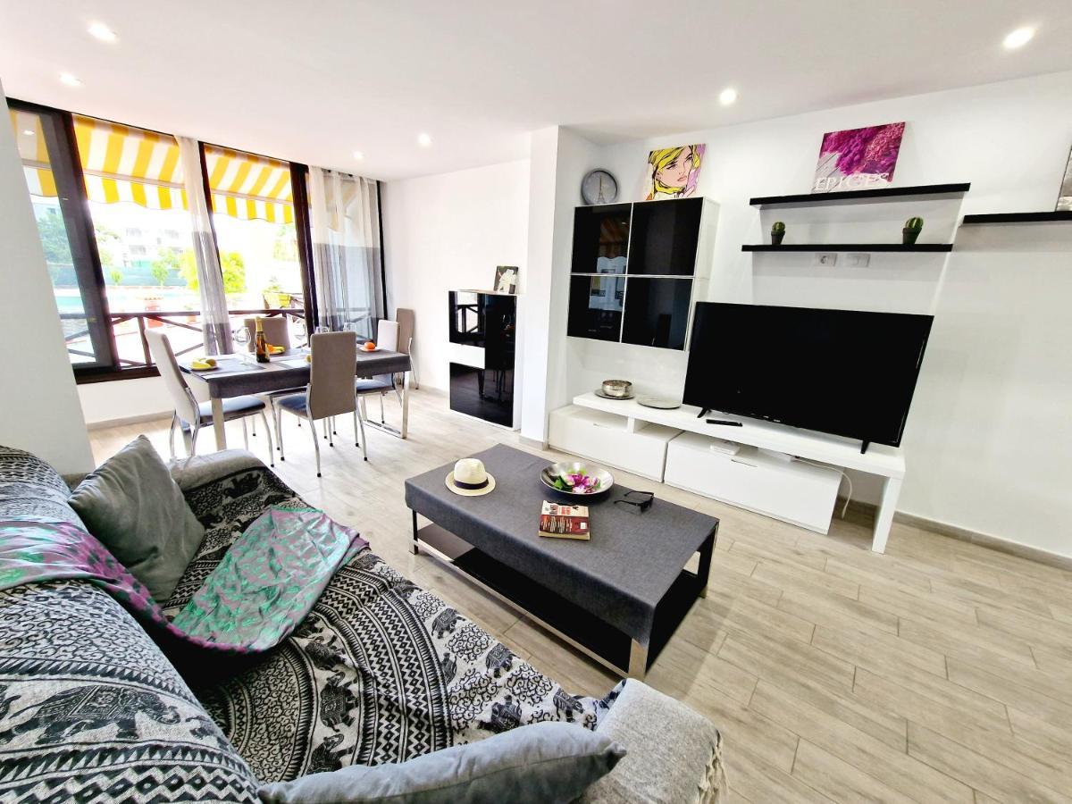 Luxury San Marino Apartment & Pool View Los Cristianos  Buitenkant foto